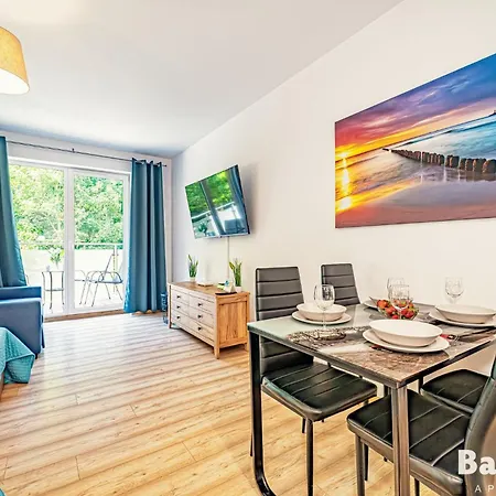 Lägenhet Balticon Polanki Park - Basen, Sauna, Silownia, Sala Zabaw Dla Dzieci Inclusive Kołobrzeg