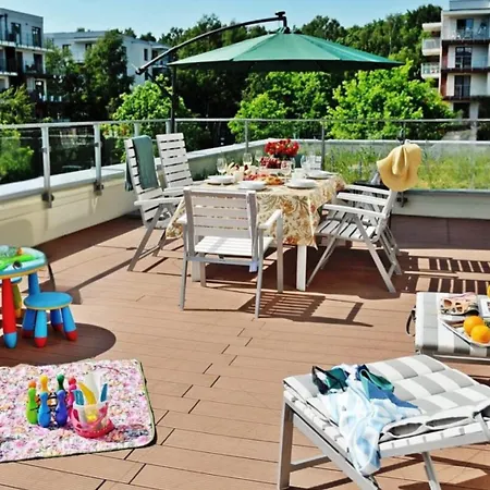 Lägenhet Balticon Polanki Park - Basen, Sauna, Silownia, Sala Zabaw Dla Dzieci Inclusive Kołobrzeg