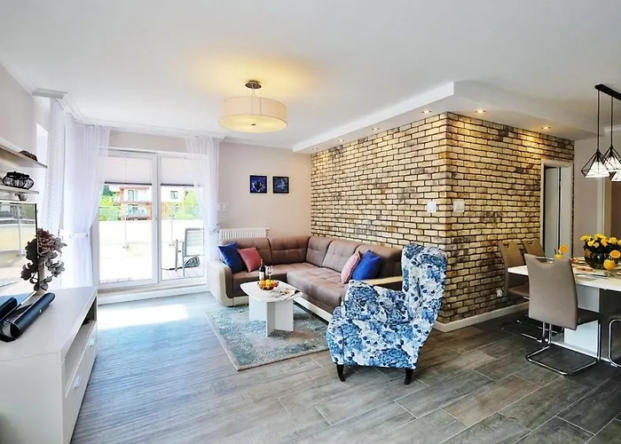 Lägenhet Balticon Polanki Park - Basen, Sauna, Silownia, Sala Zabaw Dla Dzieci Inclusive Kołobrzeg