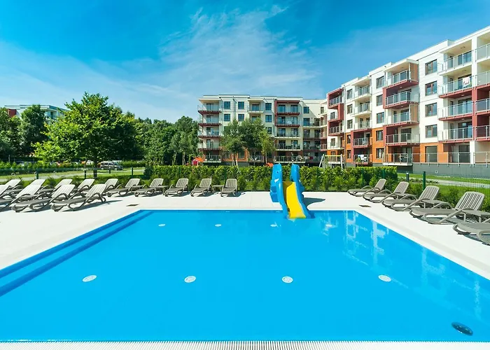 Lägenhet Balticon Polanki Park - Basen, Sauna, Silownia, Sala Zabaw Dla Dzieci Inclusive